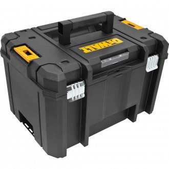 Organizador pl�stico n� 6 com fechos met�licos, TSTAK, DWST17806, DEWALT