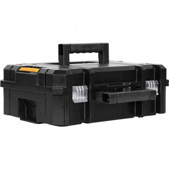 Organizador pl�stico n� 2 com fechos met�licos, TSTAK, DWST17807, DEWALT