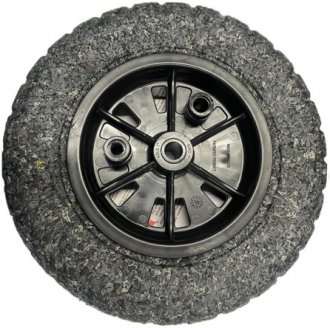 Roda completa com pneu maci�o, 3,50