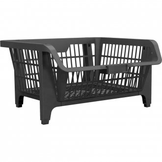 Cesto expositor pr�tico, preto, VONDER