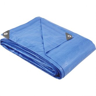 Lona de polietileno azul 4 m x 4 m, VONDER