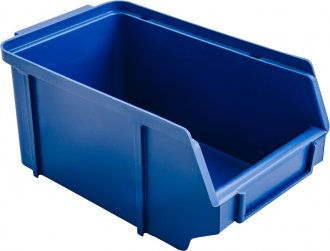 Gaveteiro pl�stico, n� 4, azul, 9,2 cm x 11,3 cm x 20,0 cm, NACIONAL