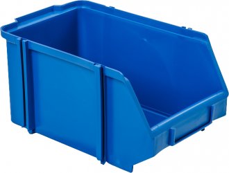 Gavateiro pl�stico, n� 6, azul, 14,0 cm x 18,5 cm x 29,0 cm, NACIONAL
