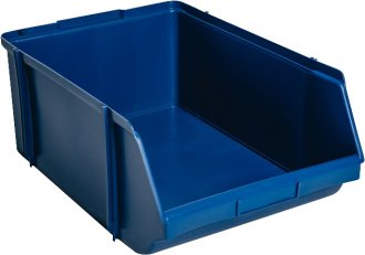 Gaveteiro pl�stico industrial, n� 9, azul, SIPLAS