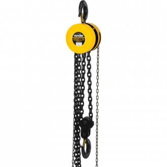 Talha manual, 5 toneladas (5 tf), eleva��o 5 m, VONDER