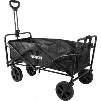 Carrinho para carga, dobr�vel, com bolsa, 75 kgf, CDV 075 VONDER