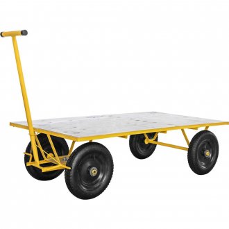 Carrinho plataforma de compensado, 600 kgf, desmontado, VONDER