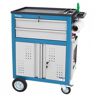 Carro para ferramentas, com 2 gavetas, CR-39, MARCON