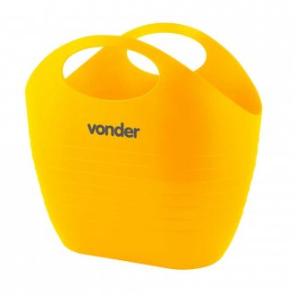 Bolsa pl�stica multiuso, 20 litros, amarela, VONDER