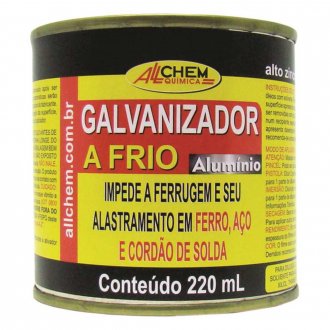 Composto para galvaniza��o a frio, 220 ml, ALLCHEM