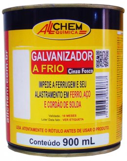Composto para galvaniza��o a frio Gallvano 900 ml 244, ALLCHEM