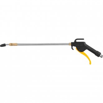 Pistola de ar para limpeza, bico longo, rosca 1/4