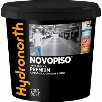 Tinta acr�lica para piso, fosco, concreto, 0,9 litros, 93292, HYDRONORTH