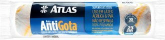 Rolo de l� sint�tica para pintura, 23,0 cm, antigotas, 321/10, ATLAS
