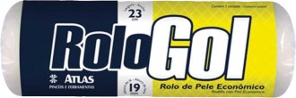 Rolo de l� de carneiro para pintura, 23 cm, sem cabo, 923/19, ATLAS