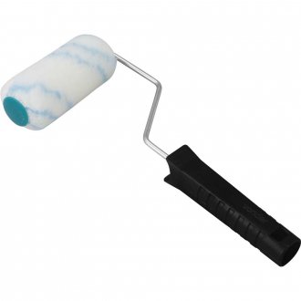 Rolo de l� para pintura, antirrespingo, 9 cm, com suporte, RPV 400 VONDER