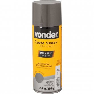Tinta em spray grafite, 350 ml/250 g, VONDER