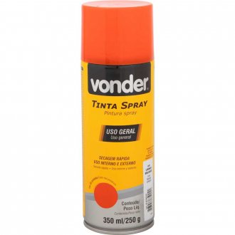 Tinta em spray laranja, 350 ml/250 g, VONDER