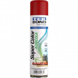 Tinta spray agr�cola vermelho MS, 400 ml, TEKBOND