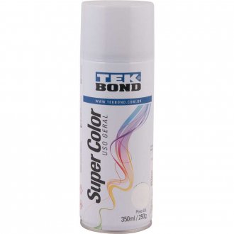 Tinta spray branco fosco, 350 ml, TEKBOND