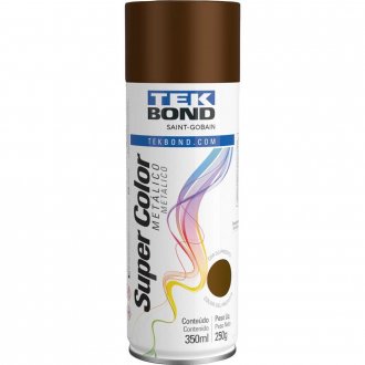 Tinta spray bronze met�lico, 350 ml, TEKBOND