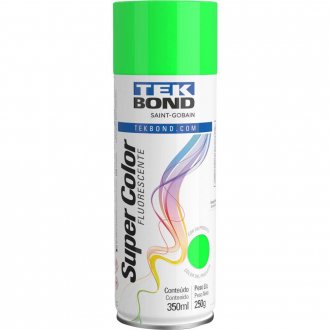Tinta spray verde fluorescente, 350 ml, TEKBOND