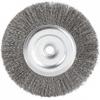 Escova circular de a�o inox ondulado, 6