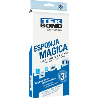 Esponja m�gica para limpeza, com 3 pe�as, TEKBOND
