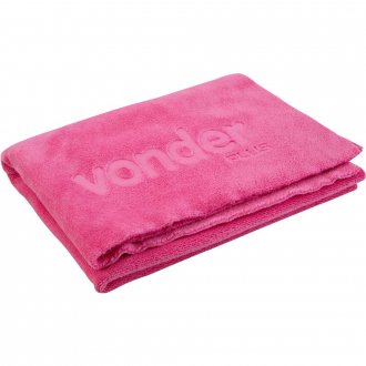 Toalha de microfibra, 40 cm x 60 cm, 400 g/m� (gsm), rosa, VONDER PLUS