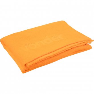 Toalha de microfibra, 40 cm x 60 cm, 400 g/m� (gsm), laranja, VONDER PLUS