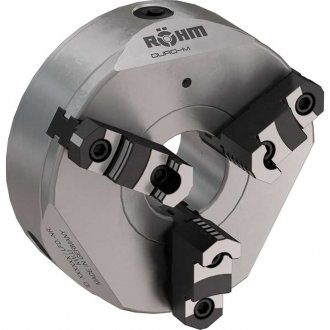 Placa para torno 3 castanhas, 125 mm, DIN 6350, Duro-M, 185311, ROHM