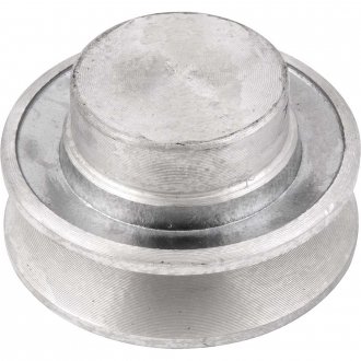 Polia de alum�nio 1 canal, perfil A, 60 mm, sem furo VONDER
