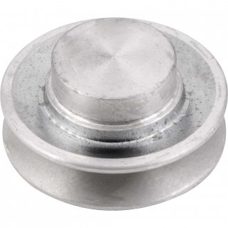 Polia de alum�nio 1 canal, perfil A, 70 mm, sem furo VONDER