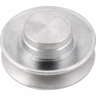 Polia de alum�nio 1 canal, perfil B, 90 mm, sem furo VONDER