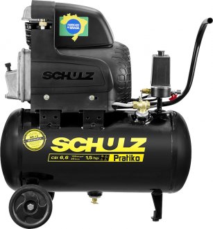 Motocompressor de ar, 6,6 pcm, 20 litros, 220 V, 1,5 CV, 915.0442-0 SCHULZ