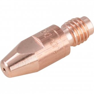 Bico de contato 1 mm x 30 mm, em cobre, cromo e zirc�nio, para Tocha TMV 250/300/400 VONDER