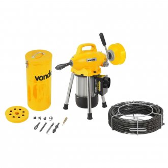 Desentupidora el�trica, 390 W, DV 390, 127 V~, VONDER
