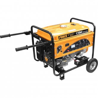 Gerador a gasolina 6.000 W, 127 V~ / 220 V~, motor 4 tempos, partida manual e el�trica, GM 5500E CSM