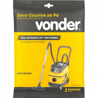 Saco inferior de pano para Aspirador de p� APV 1600, VONDER