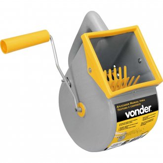 Aplicador manual para textura e chapisco, VONDER