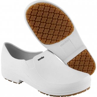 Sapato ocupacional classic, com salto, branco, n� 39, VONDER