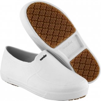 Sapato ocupacional classic, sem salto, branco, n� 41, VONDER