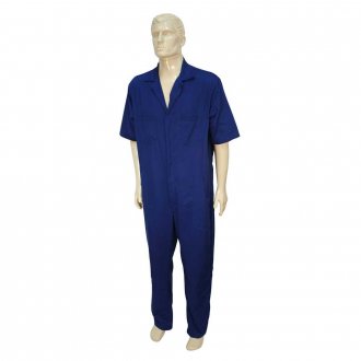 Macac�o de brim, azul, manga curta, GG, Santanense Uniforte, WICO