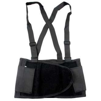 Protetor lombar, com suspens�rio, tamanho M, 012332312, CARBOGRAFITE