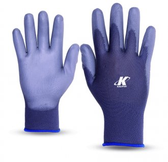 Luva nylon, palma poliuretano, cinza, G 02.09.2.3, KALIPSO