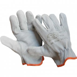 Luva Raspa 7 cm, Modelo Americano, com refor�o na palma, Procipa