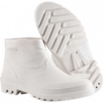 Bota de PVC branca, cano curto, SL FLEX, 37, ALPARGATAS