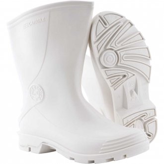 Bota de PVC branca, cano curto, Capataz II, 37, ALPARGATAS