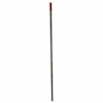 Eletrodo de tungst�nio, ponta vermelha, com 2% de t�rio, 1,6 mm ,AWS A5.12, 012018312 CARBOGRAFITE