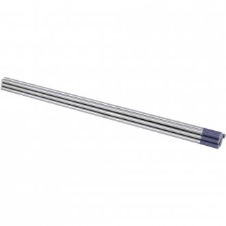 Eletrodo de tungst�nio, ponta roxa, com 1,5% Lant�nio + 0,8% Zirc�nio + 0,8% �trio, 1,6 mm, AWS A5.12, VONDER